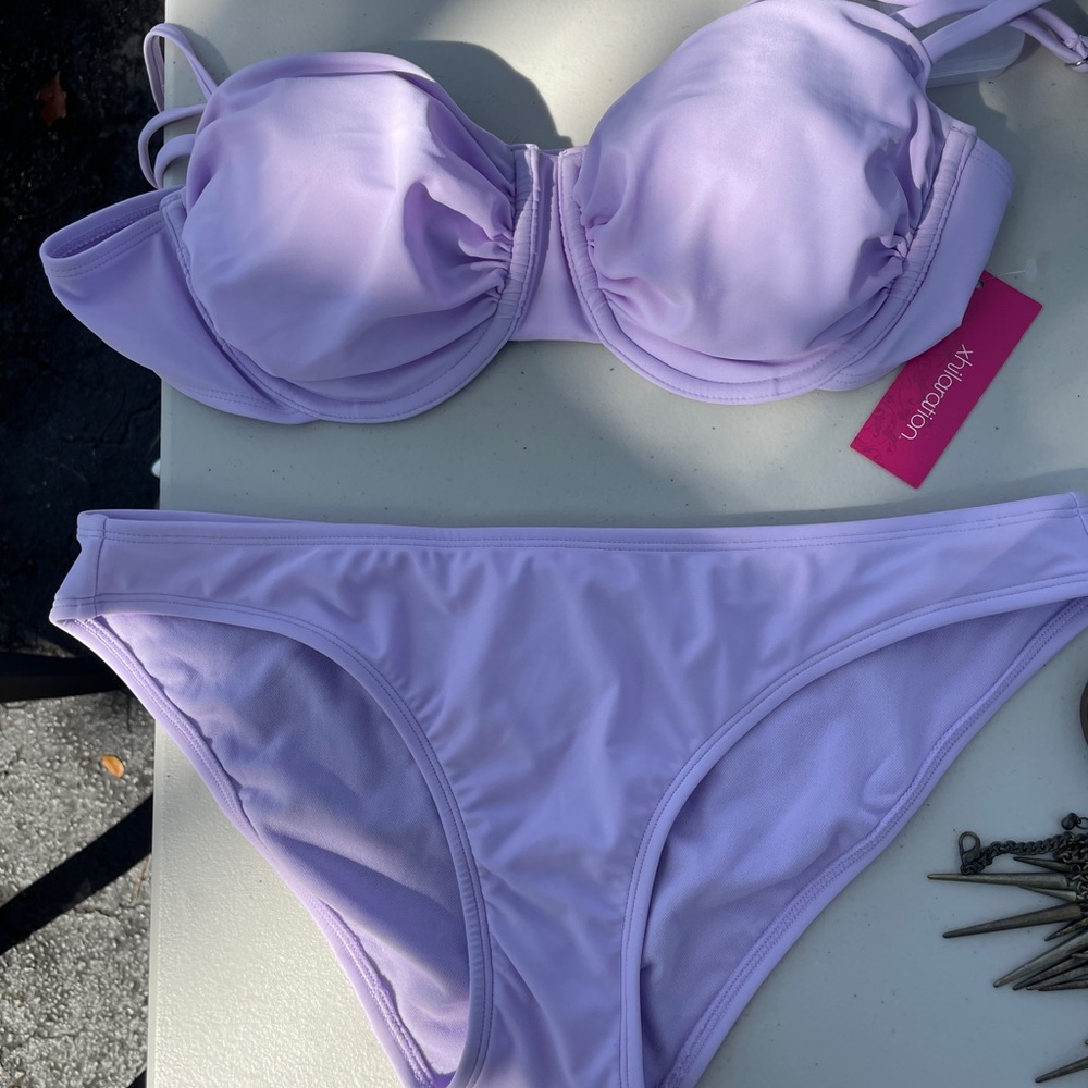 Light purple bathing suit